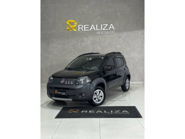 FIAT - UNO - 2014/2014 - Preta - R$ 42.900,00